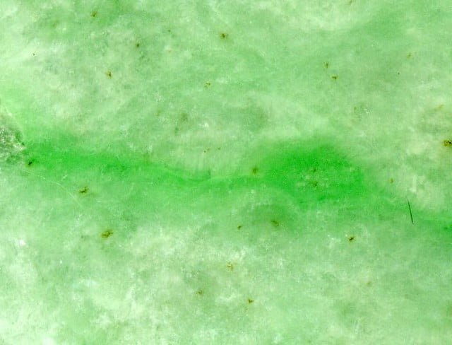 a closeup image of green jadeite